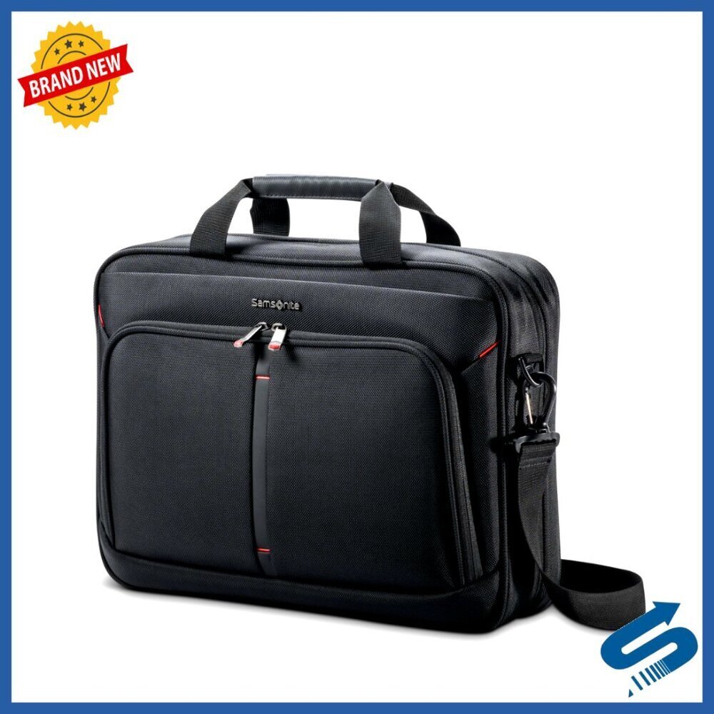 Slim Briefcase Modern Classic Business Travel Lightweight Durable Professional
